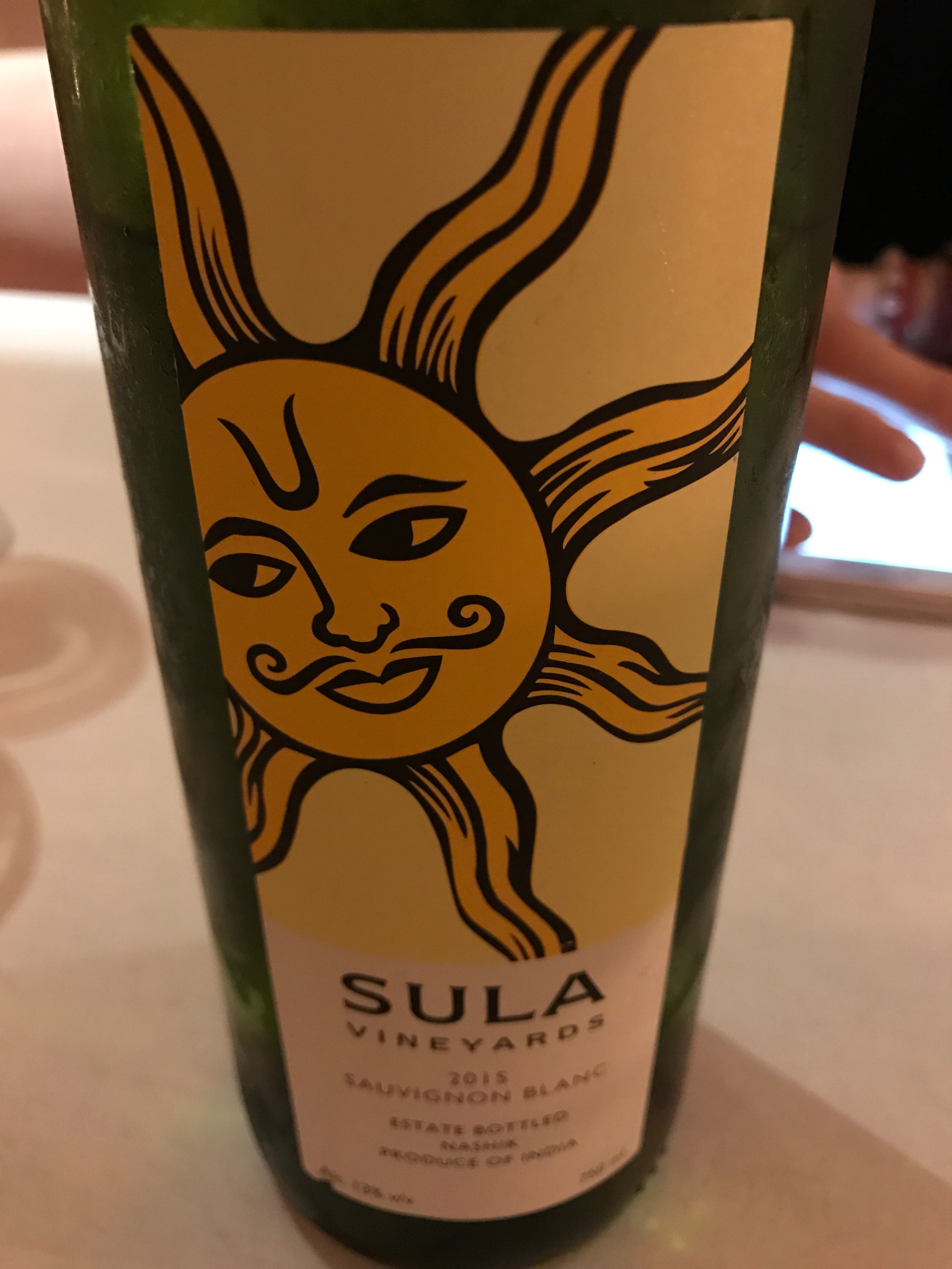 Sula Sauvignon Blanc 2015 MESUBIM